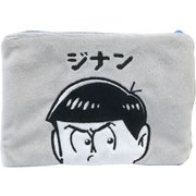 おそ松さん モフモフフラットポーチ B カラ松 [キャラクターグッズ]
