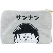 おそ松さん モフモフフラットポーチ C チョロ松 [キャラクターグッズ]
