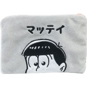 おそ松さん モフモフフラットポーチ F トド松 [キャラクターグッズ]
