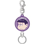 おそ松さん ラバーリールキーホルダー D 一松 [キャラクターグッズ]