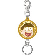 おそ松さん ラバーリールキーホルダー E 十四松 [キャラクターグッズ]