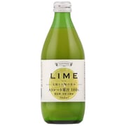 TOMINAGA ライム ストレート果汁 100％ 瓶 360ml