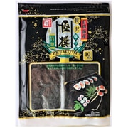 有明海産 焼のり極撰プレミアム 10枚 [海苔]