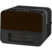 大風量セラミックヒーター ブラック YA-SW1280B（K）