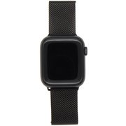 WAB-02BK44 [Apple Watch 44/42mm 用 ステンレスメッシュバンド ブラック]