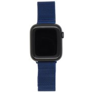 WAB-02BL44 [Apple Watch 44/42mm 用 ステンレスメッシュバンド ブルー]
