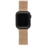 WAB-02GD44 [Apple Watch 44/42mm 用 ステンレスメッシュバンド ゴールド]
