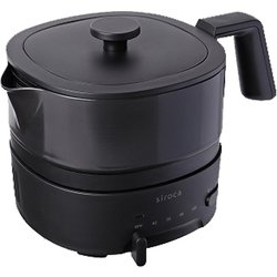 SK-M251 シロカ　お料理ケトルちょい鍋　黒調理機器