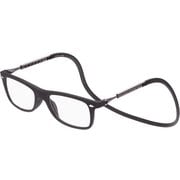 EyeNeed（アイニード） 800 マグネット式 コンパクト老眼鏡 レンズクリーナーケース付 ブラック +1.50