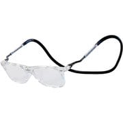 EyeNeed(アイニード) 800W マグネット式 コンパクト老眼鏡 プラスチックケース付 クリア +1.50
