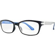 AeroReader(エアロリーダー) GR-18 老眼鏡 ブルーライトカットレンズ ブラック +1.50