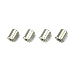 54963 OP.1963 TC-01 アルミロッカーアームポスト 4個 [ラジコン部品]