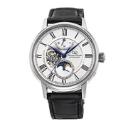 ORIENT STAR(オリエントスター) Classic(クラシック) M45 F7 Mechanical Moon Phase(メカニカル ムーン フェイズ) 機械式 自動巻き(手巻付き) 本ワニ皮革バンド メンズ RK-AY0101S