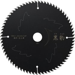 エホート 黒豹チップソー 165x72P 仕上用