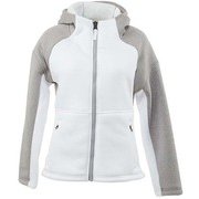 ALPS FULL ZIP 204112 WHITE Mサイズ [スキーウェア ミドルウェア レディース]