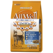 AllWell（オールウェル） 10歳以上の健康維持用 フィッシュ味 挽き小魚とささみ フリーズドライパウダー入り 1.5kg [キャットフード]