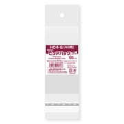ピュアパック 透明ヘッダータイプ 100枚入 HC 4-8（A9用） [OPP袋]