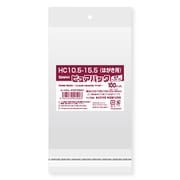 ピュアパック 透明ヘッダータイプ 100枚入 HC 10.5-15.5（はがき用） [OPP袋]
