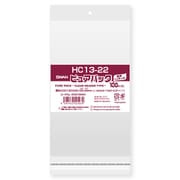 ピュアパック 透明ヘッダータイプ 100枚入 HC 13-22 [OPP袋]