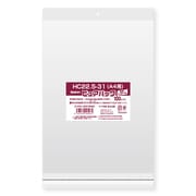 ピュアパック 透明ヘッダータイプ 100枚入 HC 22.5-31（A4用） [OPP袋]