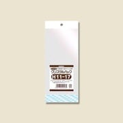 クリスタルパック 白色ヘッダータイプ 100枚入 H 11-17 [OPP袋]