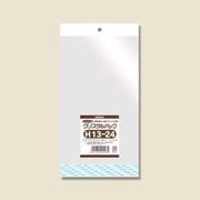 クリスタルパック 白色ヘッダータイプ 100枚入 H 13-24 [OPP袋]
