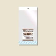 クリスタルパック 白色ヘッダータイプ 100枚入 H 10-16.5 [OPP袋]