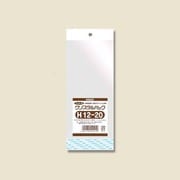 クリスタルパック 白色ヘッダータイプ 100枚入 H 12-20 [OPP袋]