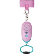 安全ライト防犯ブザー ピカナル 充電池式 ピンク EBB257P