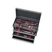 51点組 自動車整備 スタンダード ラチェットコンビネーションレンチ採用工具セット グレー SK35121XGY