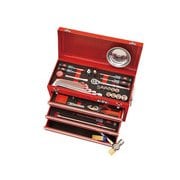 SK46021X [60点組 自動車整備 スタンダード ラチェットコンビネーションレンチ採用工具セット レッド]