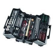 SK45121WZM [51点組 一般機械整備向け スタンダード 工具セット 両開きメタルケース シルバー]