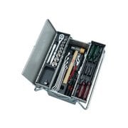 SK44321M [43点組 一般機械整備向け スタンダード 工具セット 両開きメタルケース シルバー]
