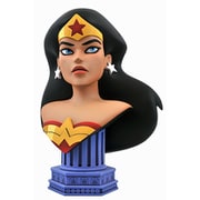 3Dレジェンズ/ ジャスティスリーグ アニメイテッドシリーズ： ワンダーウーマン バスト [塗装済み完成品フィギュア]