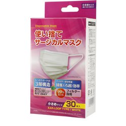 ヨドバシ Com クー メディカル ジャパン 使い捨てサージカルマスク 小さめサイズ 30枚入 通販 全品無料配達