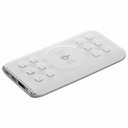 モバイルチャージャー ワイヤレス対応 5000mAhタイプ ホワイト SMP-JV41W