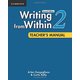 Writing from Within 2nd Edition Level 2 Teacher's Manual [洋書ELT]
