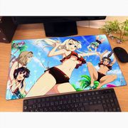 シノビマスター 閃乱カグラ NEW LINK ラバーマット 焔紅蓮隊/水着 [キャラクターグッズ]