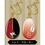 ディズニー ツイステッドワンダーランド ガラスイヤリング トレイ・クローバー [キャラクターグッズ]