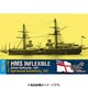 CS70074 英・装甲艦インフレキシブル・Eパーツ付・1881 [1/700スケール レジンキット]