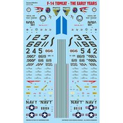 CD72106 アメリカ海軍 F-14トムキャット ザ・アーリー・イヤーズ [1/72スケール デカール]