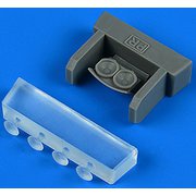QIC48967 サーブ J29 トゥナン ランディングライト パイロットレプリカ用 [1/48スケール レジン製ディティールアップパーツ]