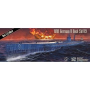 USCDW72001 WWI ドイツ Uボート SM U9 [1/72スケール プラモデル]
