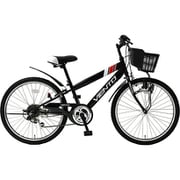 子ども用自転車 24インチ ブラック TOPONE CTB246-ブラック