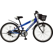 子ども用自転車 24インチ ブルー TOPONE CTB246-ブルー