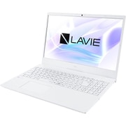 LAVIE N15 15.6型/Core i3-10110U/メモリ 4GB/SSD 256GB/Windows 10 Home 64ビット/Microsoft Office Home & Business 2019/パールホワイト PC-N153CAAW