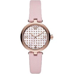 腕時計 レディース 32mm レザーバンド ピンク 並行輸入品 2年保証 AR11313