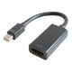 Mini DisplayPort→HDMI変換アダプタ 15cm 黒 GP-MDPHDH/K