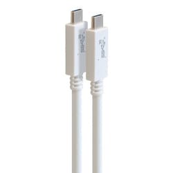 USB3.2Gen2×2Type-Cケーブル 100cm ホワイト GP-CCU325A10M/W