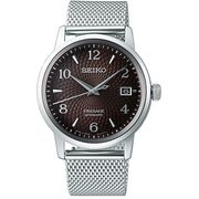 PRESAGE（プレザージュ） ベーシックライン メンズ Cocktail Time コレクション メタルメッシュバンド ブラック・ルシアン SARY179
